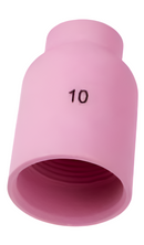 Weldcraft Style 53N61s-10 Gas Lens Ceramic Cup No.10 16.0mm (WP9/20) 25mm Long [9080]