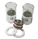 EDGE GL920-P12DKIT 18mm Dia. Gas Lens Kit TIG 20 use with 920-12 Pyrex [9432]