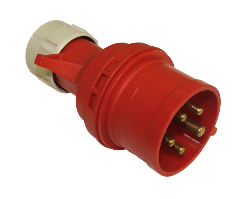 Plug 415V 5 Pin 16A Red Gw415/16/5P