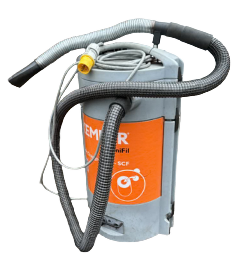 Hire Kemper Minifil Fume Extractor With Auto On/Off 110V C/W Hose & Magnetic Mounted Nozzle