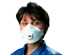 3M 9322+ Aura Dust And Mist Mask FFP2V with Valve Foldable (Pkt 10) [1711]