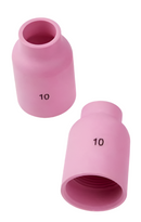 Weldcraft Style 53N61s-10 Gas Lens Ceramic Cup No.10 16.0mm (WP9/20) 25mm Long [9080]