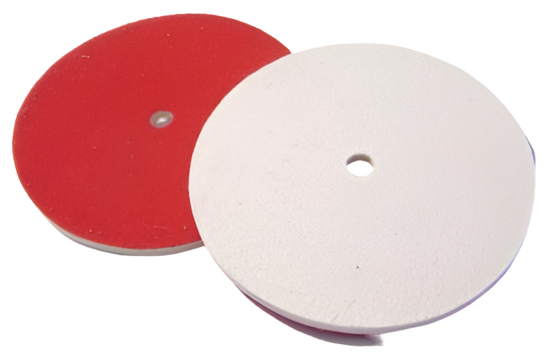 CIBO Finit-Easy Felt Wheel 6mm Thick 125mm Dia. Velcro Backed PVG/H/S109 [7256]