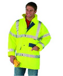 Hi-Visability Traffic Jacket Yellow EN471.C2 Small