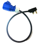Mains Cable Whippy Adaptor 240V 16A To 240V 13A. [1602]