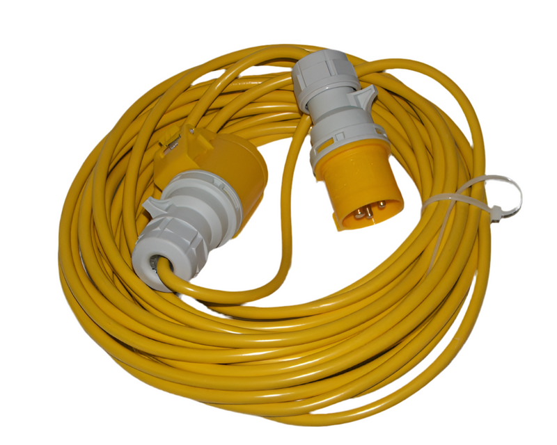 Hire Mains Cable 110V 14 Mtr Extensions