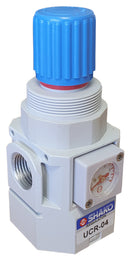 Air Line Regulator With Gauge 8.0 Bar Inline 1/2 BSP Inlet And Outlet [71921]