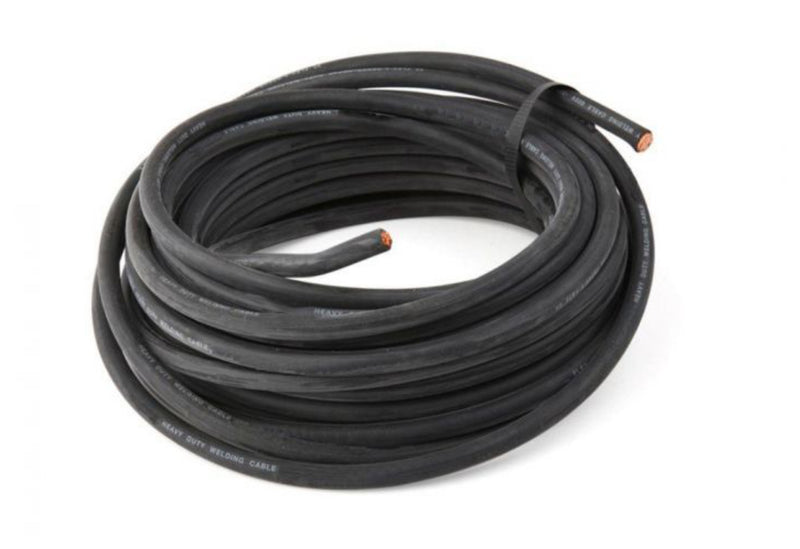 Metre Copper Welding Cable 35mm Sq. Black Single Insulated (290A)