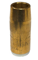 ITW Bernard N-3418B 3/4 x 1/8 Recess Brass Nozzle Tapered Centerfire 19mm Dia Air Cooled 400A [66481]