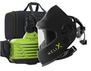 Optrel 4550.625 Helix Pure Air CLT - Complete PAPR Package Welding/ Grinding Helmet RTW [9978]