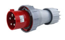 Plug 415V 5 Pin 125A Red Gw415/125/5P 5 Pin Plus Centre Pin [1624]