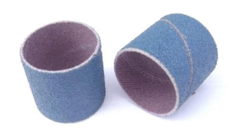 SAIT Spiraband Abrasives 30 x 30mm Cylindrical P80 Grit Zirconia 038101