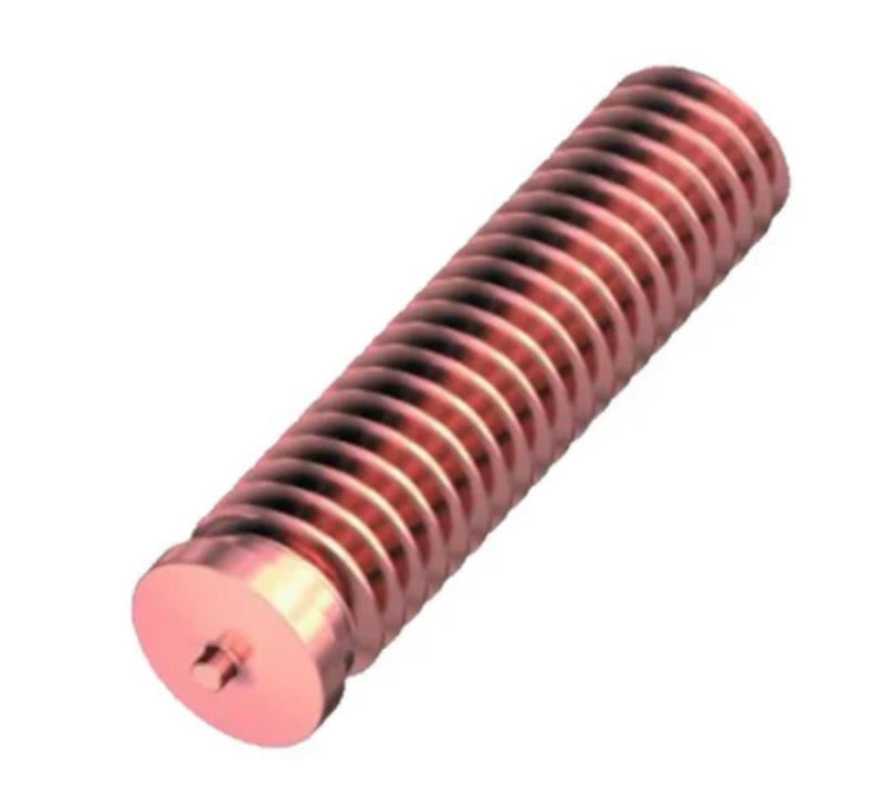 Weld Studs M6 x 50mm Steel Copper Coated (N/A) [37023]