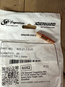 ITW Bernard Tregaskiss 403-1-1.0-25 1.0mm M6 Contact Tip  [6075]