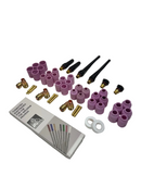 Weldcraft Style AK-17/18/26 Stubby Style 20 Gas Lens TIG Acc Kit XL [33011]