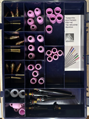 Weldcraft Style AK-17/18/26 Stubby Style 20 Gas Lens TIG Acc Kit XL [33011]