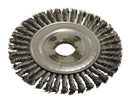 Wire Brush 150mm Dia. x 22mm Hole Twist Knot Catherine Wheel 99023180 [7971]