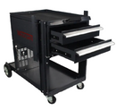 Weldcart Trolley 4 Wheeled With Twin Storage Drawers  [6958]