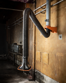 KEMPER 79002 Flexible Arm 2 Mtr 150mm Dia Includes Rotatable Hood And Wall Bracket [6785]