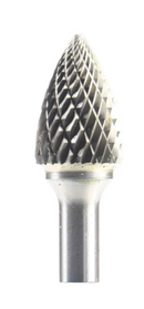 Rotary Burr Tungsten Carbide 12.7mm Pointed Tree With 6mm Shaft HMC/G61220/6 [73200]