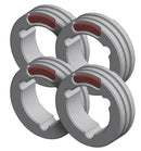 GYS 061859 0.6mm-0.8mm V Groove Feed Rollers x 4 F Type 37 x 24mm [53000]