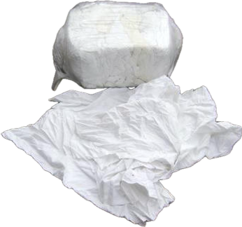 White Cotton Absorbent Cloth Rags (10kg)