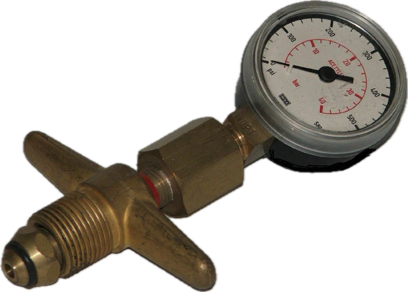 Gas Pressure Tester Fuel Left Hand Thread