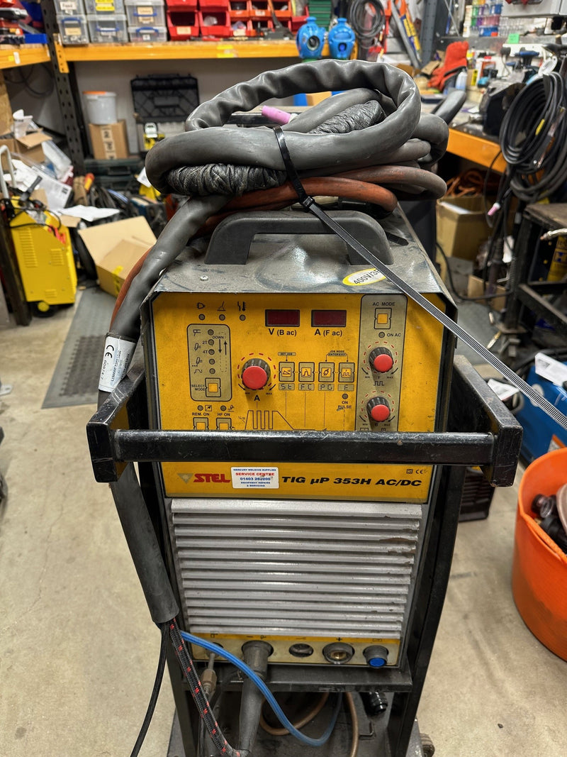 Used STEL TIG uP 353 AC/DC Water Cooled 400v