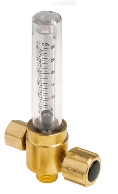 Co2 Flowmeter 0-40 Lpm. (MIG Operations)