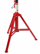 Folding Leg Pipe Stand With Steel Wheel Roller Head (780523) [7401]