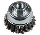 KLINGSPOR BT 600 Z Wire Brush 100mm Dia. x M14 Twist Knot Cup Steel (358338) [3054]