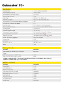 ESAB 0559170004 Cutmaster 70+ Air Plasma Cutter 415V [7570]