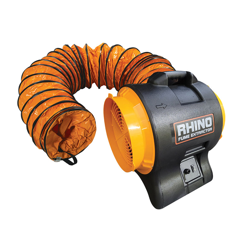 Hire RHINO 300MM Portable Industrial Air Shifter Fume Extractor Fan 110V