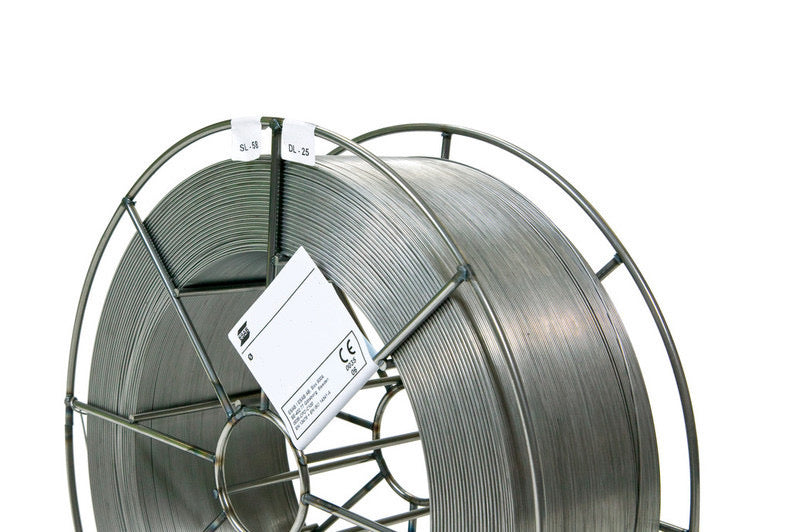 ESAB 1A50086900 Aristorod 12.50 0.8mm Dia MIG Welding Wire 15KG Spool None Copper Coated [2367]