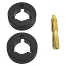 ITW Miller 079609 1.6mm Knurled Feed Roller Kit S-22A (2 Rollers) 43mm Dia Cored Wires [4063]