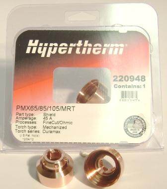 Hypertherm Genuine 220948 Plasma Fine Cut Shield Cup 45A PowerMax 105
