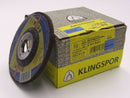 KLINGSPOR Grinding Disc 115 x 6 x 22mm Depressed Centre A24N Supra Stainless Steel 2923 [0571]