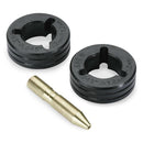 ITW Miller 079607 1.2mm Knurled Feed Roller Kit S-22A (2 Rollers) 43mm Dia Cored Wires [4071]