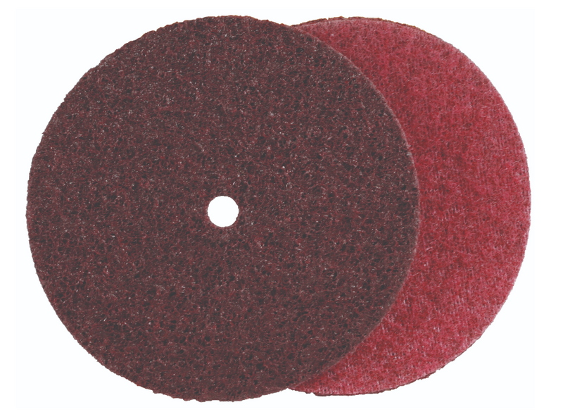 CIBO Surface Conditioning Disc 115mm x 22mm Hole Velcro Backed Medium A Maroon VTMA/FE2/S120