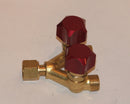 Double Outlet Y Valve Fuel Left Hand [1295]