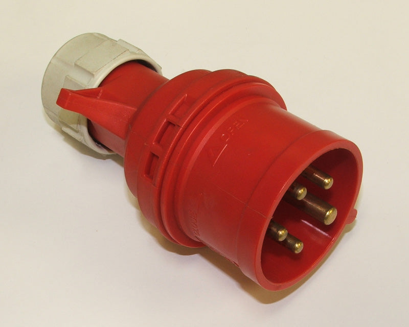 Plug 415V 5 Pin 16A Red Gw415/16/5P