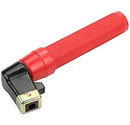 Welding Electrode Holder Short Stub 400A Knurled Red Handle [1555]