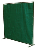 Welding Curtain Canvas Green 1.8 x 1.8 Mtr C/w Eyelets ...  Frame Extra [1803]
