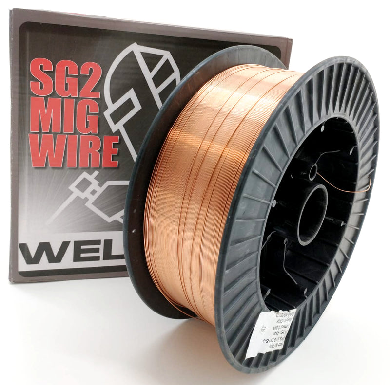 Weldmet 1.2mm Precision Layer Wound MIG Welding Wire (15kg) A18 SG2