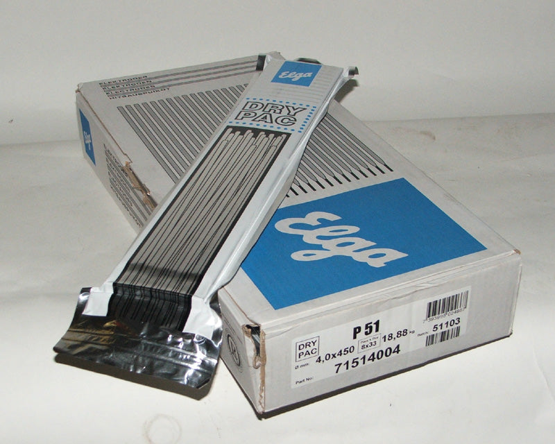 ITW ELGA P51 Drypac Welding Electrode 2.5mm x 350mm (7018) 9.4Kg 7151504
