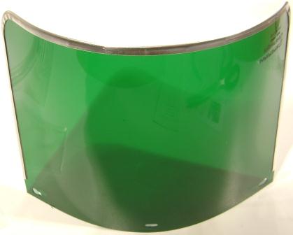 Pulsafe Clearways Visor Green Lens 1.7GW 200mm Acetate CV84/AG 1002365