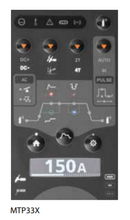 Kemppi MTP33X Mastertig Series 5 panel membrane AC/DC (Push Button) [2312]