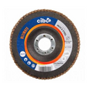 CIBO 125mm Flap Wheel Ceramic P60 Grit Convex FTC/60/125 [2514]