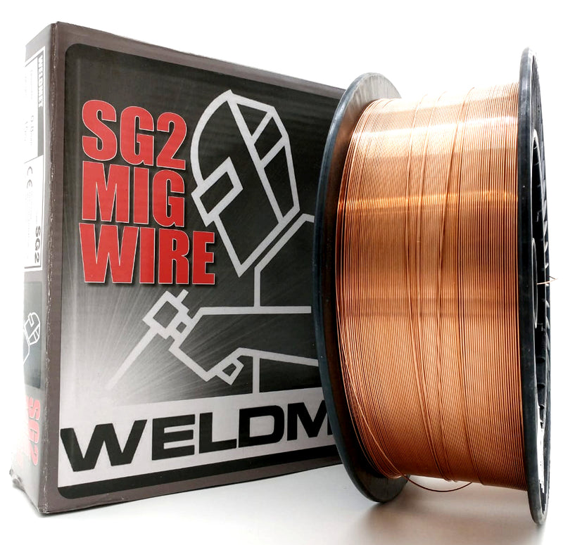 Weldmet 0.8mm Precision Layer Wound MIG Welding Wire (15kg) A18 SG2
