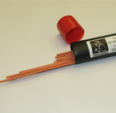 Copper Phos Gas Brazing Wire 2mm x 600mm Square CuP-182 0% AG [5120]